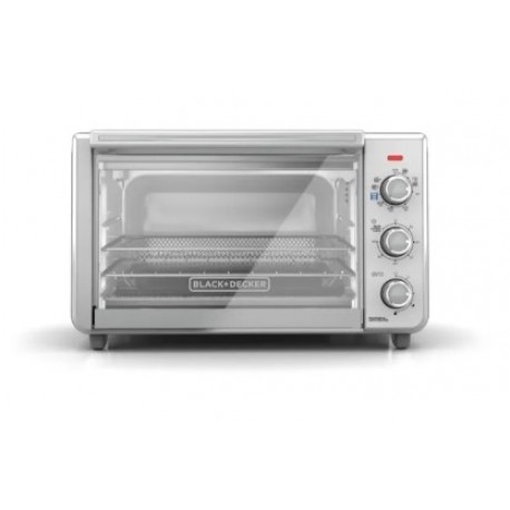 Horno Tostador Black & Decker TO3217SS 22 Litros Gris
