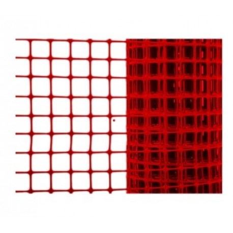 Malla cuadrada Excala todo terreno 15x15mm,1.0m,220g/m, 30m, Rojo