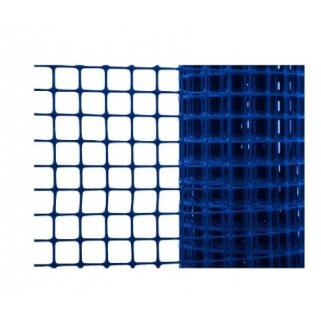 Malla cuadrada Excala todo terreno 15x15mm,1.0m,220g/m, 30m, Azul
