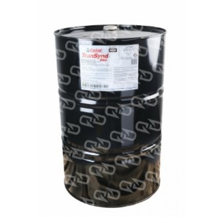 Líquido de transmisión sintético CASTROL TranSynd, 55 galones.
