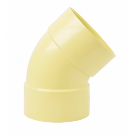 Codo Sanitario  45 1/8° Cxc 4" Gerfor