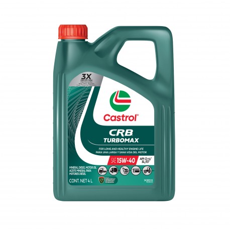 CRB Castrol Turbomax 15W-40 CI-4 3X4