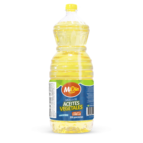 Aceite Vegetal MiDía 2000ml