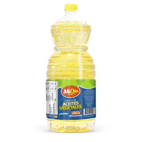 Aceite Vegetal MiDía 3000 ML. 