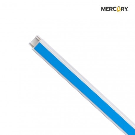 Canaleta Plastica Mercury 12MM*8MM*2 Metros C-Adhesivo Azul  Emp01