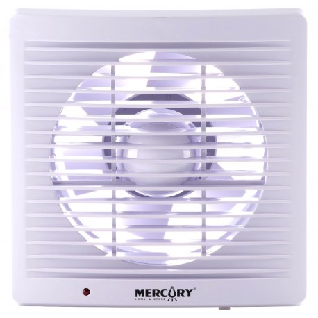 EXTRACTOR DE AIRE 6" MERCURY CON REJILLA BLANCO