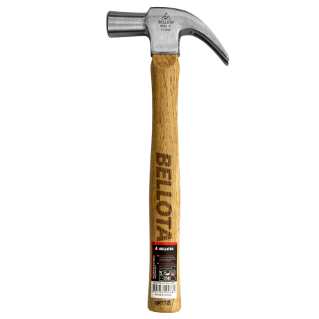 Martillo pulido Bellota mango madera 8001-D 20 Onz