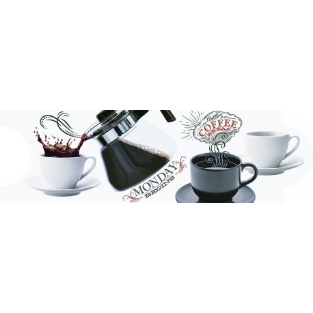 Listello Corona Arabica Negro Cara Única
