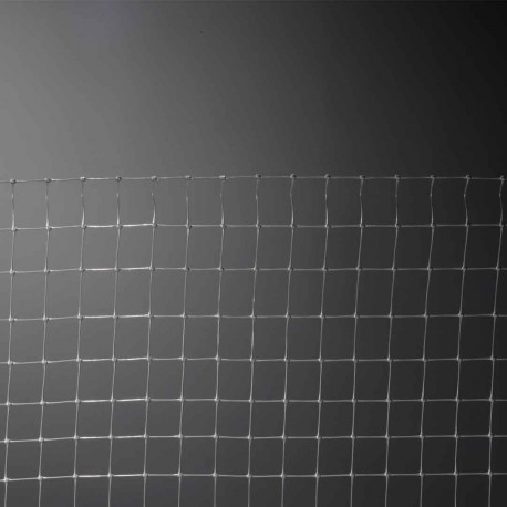 Malla gallinero,25x30mmx1.8m Excala (orillo 20cm),50m,Negro,uv2, 60g