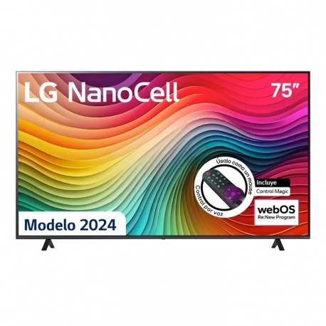 Televisor LG 75" Pulgadas 189cm 75NANO80TS 4K-UHD NanoCell Smart TV