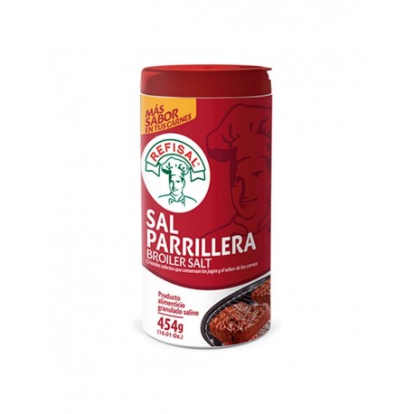 Sal Refisal Parrillera Tarro x454g