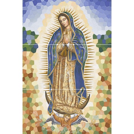 Mural Virgen Guadaue 3P Cu