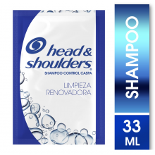 Shampoo Head & Shoulders Limpieza Renovadora 33ml