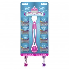 Maquina Simply Venus Rosada x 8Und