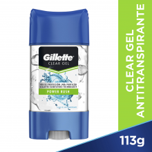 Desodorante Gillette Clear Gel Power Rush 113 Gr