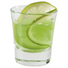 Copa Cristar Canastilla Lisa Aguardiente 12x6