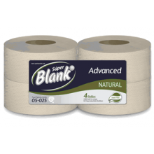 Super Blanko Papel Higienico Institucional Natural Hoja Doble x250mt
