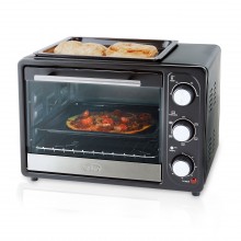 Horno Tostador Negro Kalley K-MHE