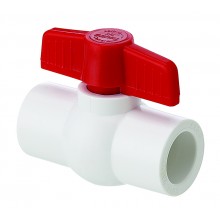 Grival Válvula bola mariposa PVC para soldar 3/4"