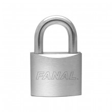 Candado Fanal Hierro 3 Llaves 63Mm Pintura Plata