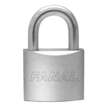 Candado Fanal De Hierro 25mm FH25-S Color Plata
