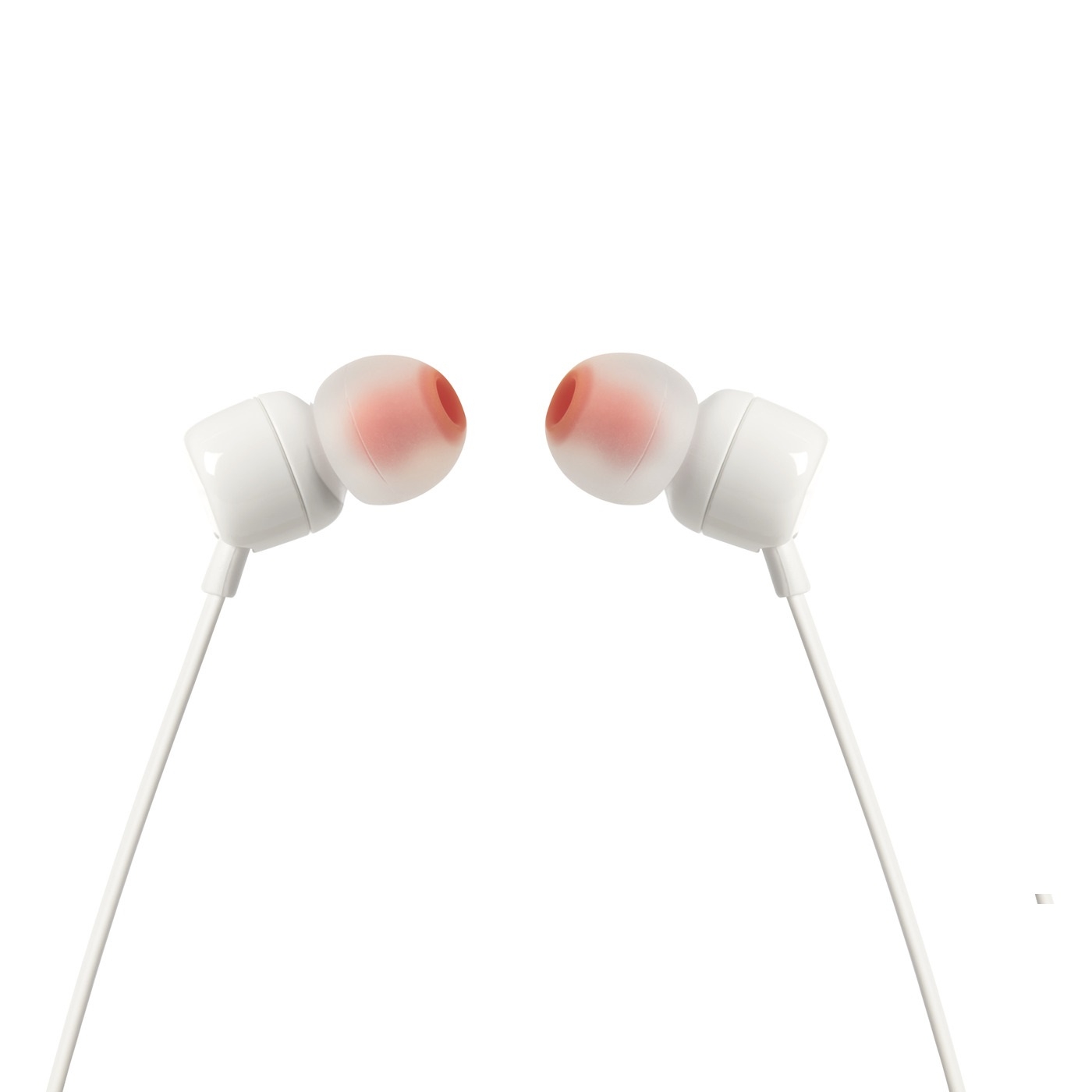 Aud fonos JBL T110 Al mbricos Blanco
